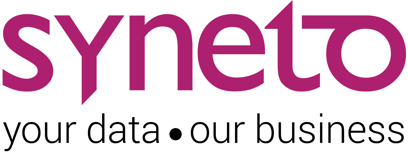 syneto logo with motto